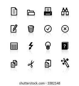 black document icons