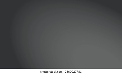 Black Doff smooth gradient background for backdrop or presentation
