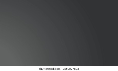 Black Doff smooth gradient background for backdrop or presentation