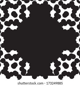 black dot background 