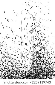 A black dot background that resembles the motion of a star.