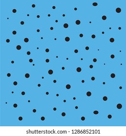 black dot blue texture modern.Style minimalist
