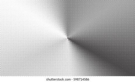 black dot halftone vector background
