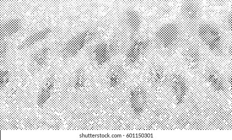 black dot halftone vector background of inside watermelon