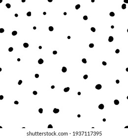 black dot on white background,vector illustration.