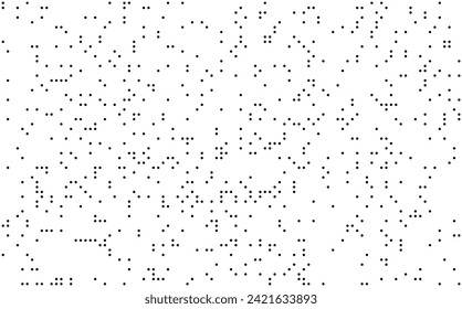 Black dot pattern abstract background