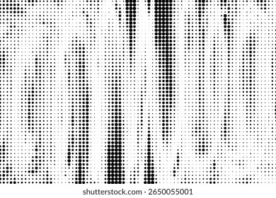 black dot pattern inspired by partical movement textures, vector illustration on a white background — ideal for use as a background design