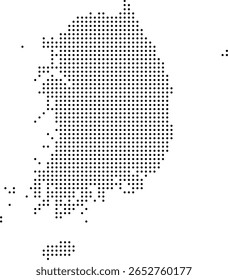 Mapa da Coreia do Sul País Asiático