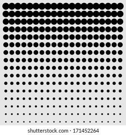 Black dots