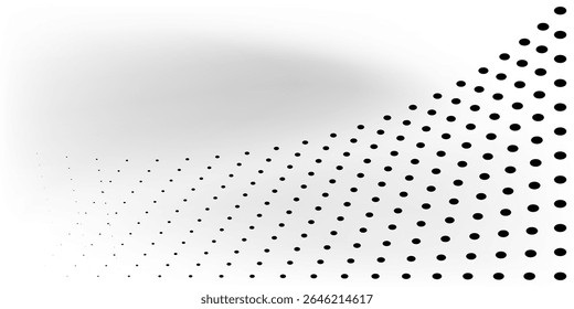 Black Dots Abstract Texture. vector illustration