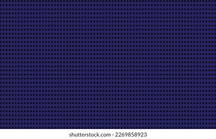 Black dots in blue background. Vintage abstract modern print flat illustration