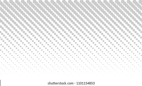 Black dots chase from big to small.