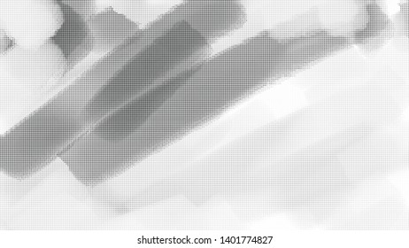 black dots halftone abstract vector illustration background 