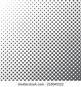 Black dots halftone background can be use for pattern, backdrop, wallpaper, surface. the text can be added