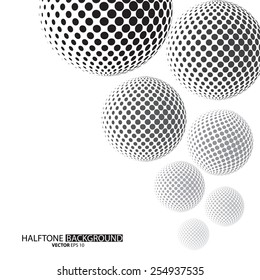 Black dots halftone background can be use for pattern, backdrop, wallpaper, surface. the text can be added