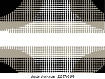 diseño vectorial de ilustraciones de puntos negros