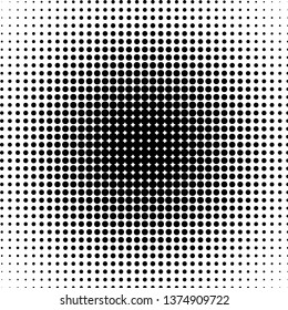 Black dots on a white background

