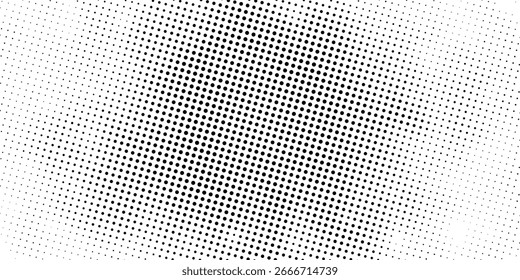 schwarze Punkte auf weißem Hintergrund, die Vektorgrafik verschwinden.