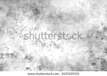 Black dots pattern. Grunge halftone effect background
