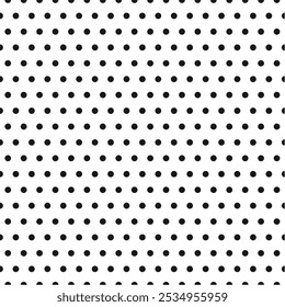 black dots pattern on white background vector design illustration