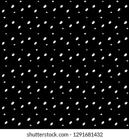 Black dots texture background. Modern stylish texture. Freehand drawing vector . Monochrome minimalist graphic design.