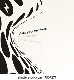 black dots vector background