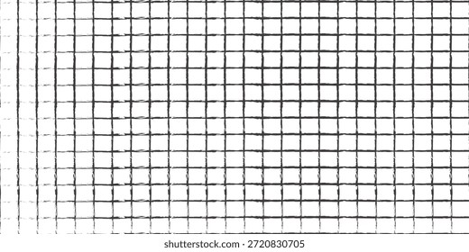 Fondo texturizado de puntos negros, superposición ruidosa de efecto semitono de puntos arenosos, ilustración vintage de Vector. Anuncio monocromático de moda en estilo grunge, hoja de papel a cuadros.