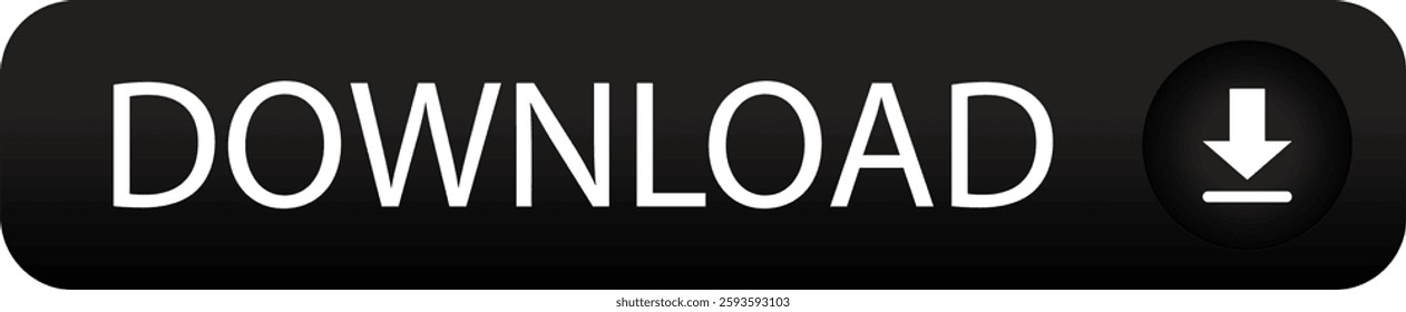 black download button vector file eps beautiful button 