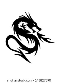 Chinese Dragon Black And White Images Stock Photos