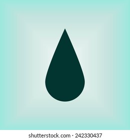 black drop icon