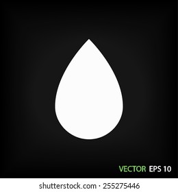 black drop icon