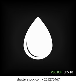 black drop icon