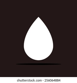 black drop icon