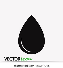 black drop icon