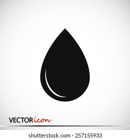 black drop icon