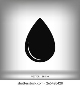 black drop icon