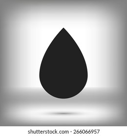 black drop icon