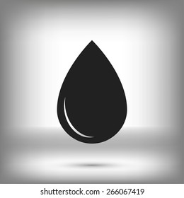 black drop icon