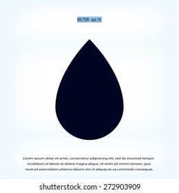 black drop icon