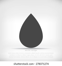 black drop icon