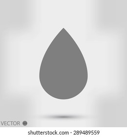 black drop icon