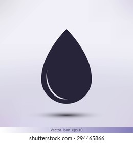 black drop icon