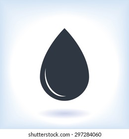 black drop icon