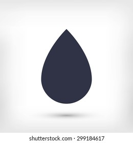 black drop icon