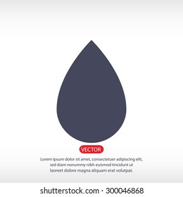 black drop icon