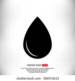 black drop icon
