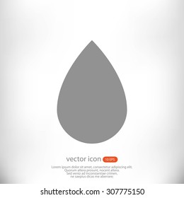 black drop icon