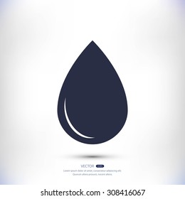 black drop icon