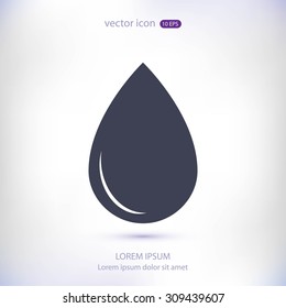 black drop icon