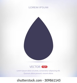 black drop icon